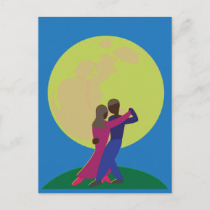Dancing in the Moonlight Postcard