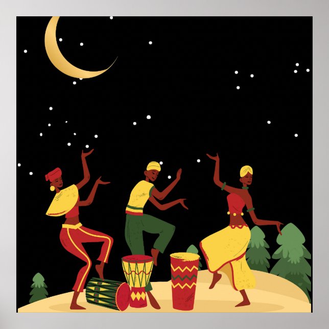 Dancing In the Moonlight Poster (Front)