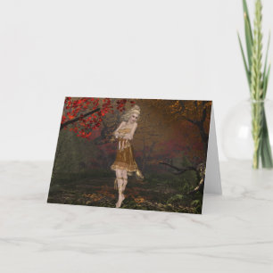 Dancing in the Woods 2 - In the Fall Greeting Card