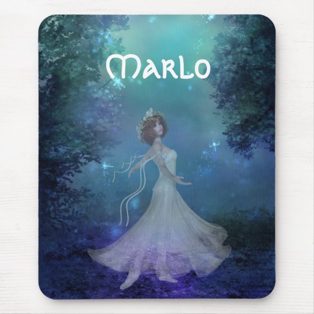 Dancing in the Woods Mousepad - Customizable (Front)