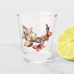 Dancing insects shot glass