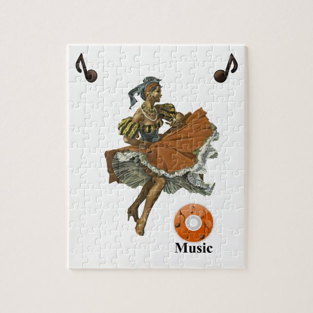 Dancing Jigsaw Puzzle (Vertical)