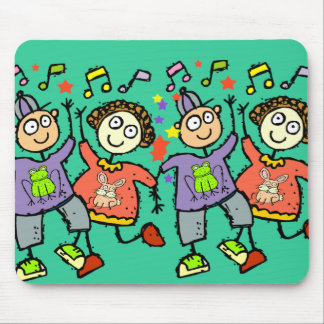 DANCING KIDS MOUSE MAT