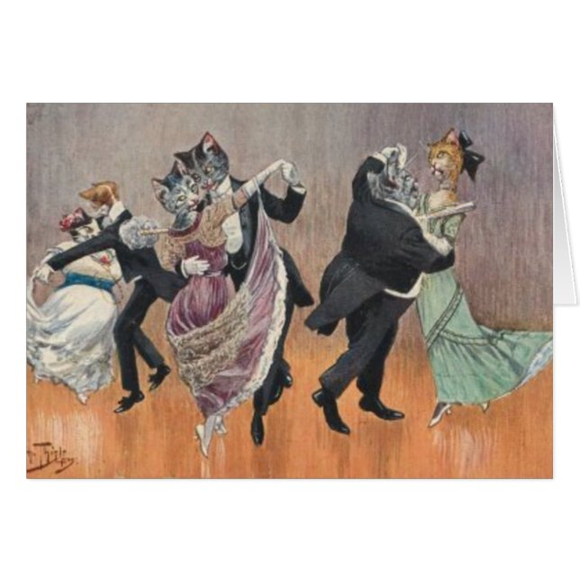 Dancing Kitties (Front Horizontal)