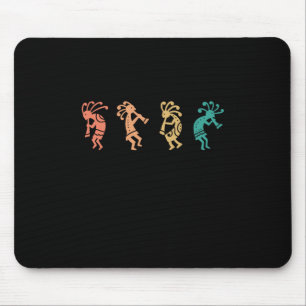 Dancing Kokopelli Southwestern Usa Native American Mouse Mat