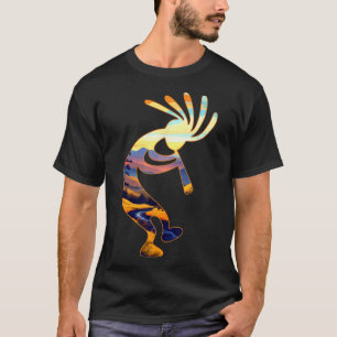 Dancing Kokopelli Southwestern Usa Symbol  T-Shirt