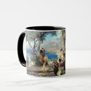 Dancing Lady With Daggers in Italy Mug