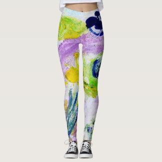 Dancing landscape leggings