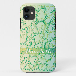 Dancing leaves iPhone 11 case