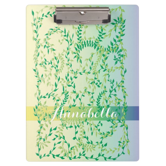 Dancing leaves clipboard (Front)