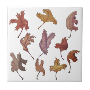 Dancing Leaves Tile