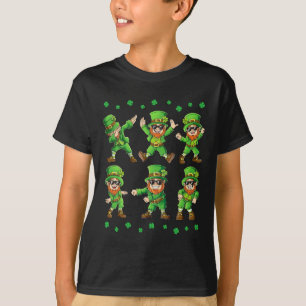 Dancing Leprechauns St Patrick's Day Boys Girls Me T-Shirt