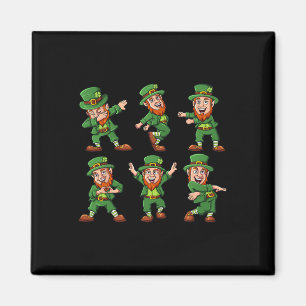 Dancing Leprechauns St Patrick's Day Fun Boys Girl Magnet