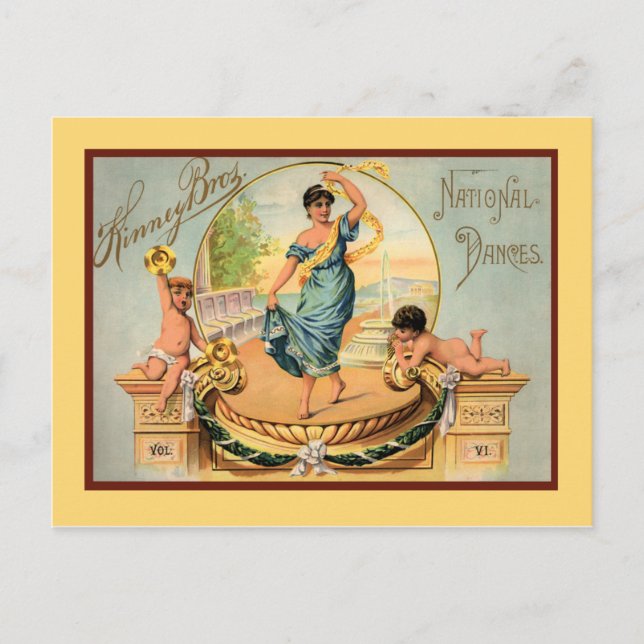 Dancing Lessons Postcard (Front)