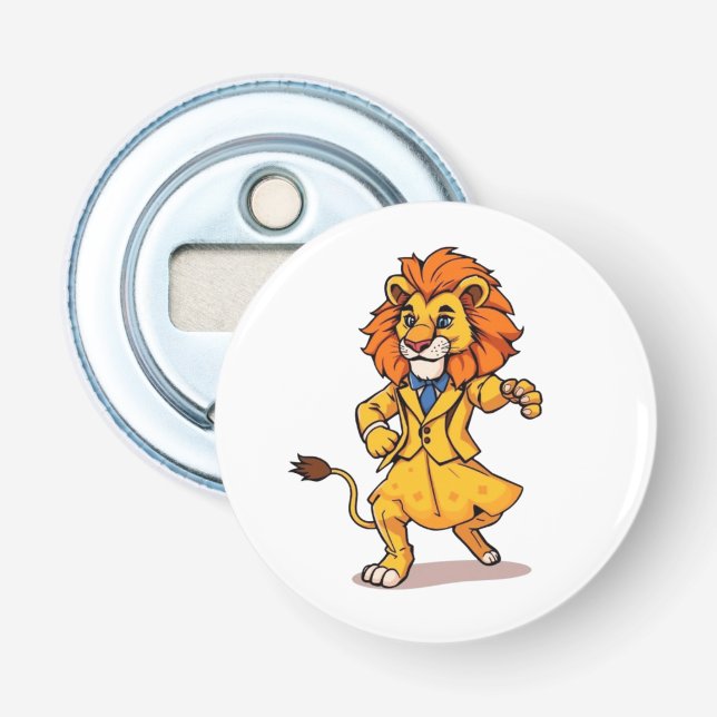Dancing Lion Bottle Opener (Front)