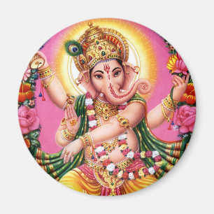 Dancing Lord Ganesha Magnet