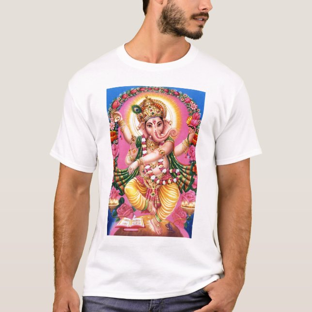 Dancing Lord Ganesha T-Shirt (Front)