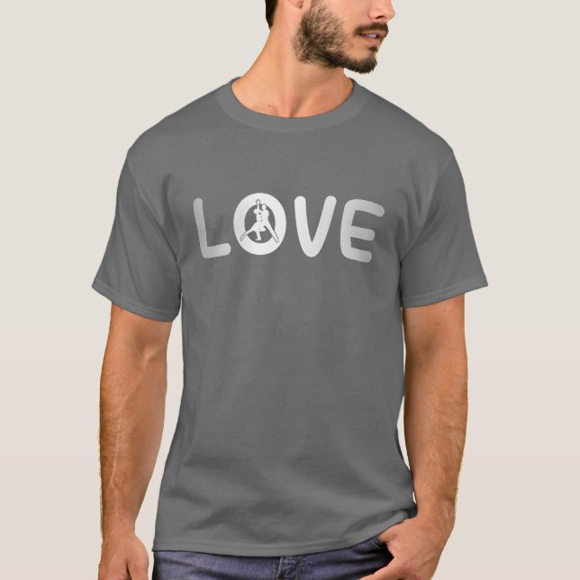 dancing love vintage T-Shirt (Front)
