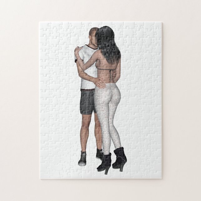 Dancing Lovers Jigsaw Puzzle (Vertical)