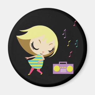 Dancing Maddie Magnet