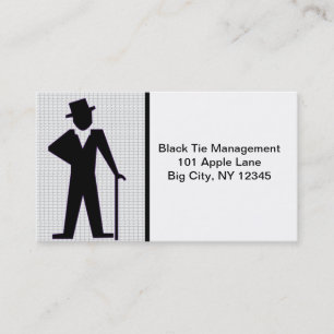 Dancing Man Business Card
