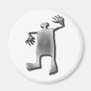 Dancing Man stainless steel Magnet