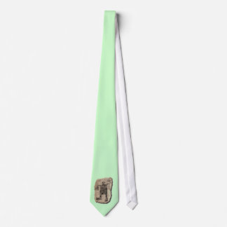 Dancing Man stone Tie