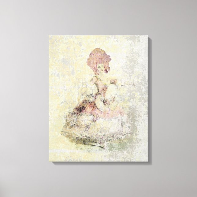 Dancing Marie Antoinette II ~ (Change Size) Canvas Print (Front)