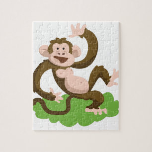 dancing monkey jigsaw puzzle
