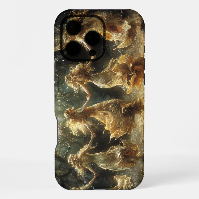 Dancing Moon Goddess iPhone Case (Back)