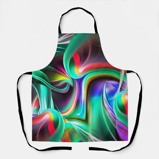 Dancing Neon Lights Apron (Front)