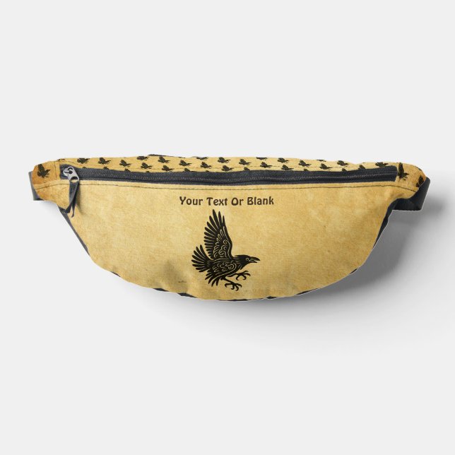 Dancing Norse Raven Bum Bags (Lay Down)