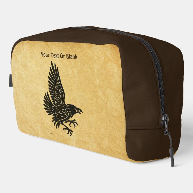 Dancing Norse Raven Dopp Kit (Right Corner)
