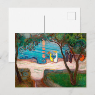 Dancing on a Shore Edvard Munch Postcard