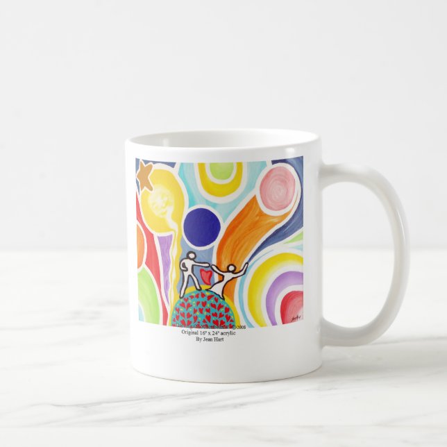 Dancing On Moonbeams Coffee Mug (Right)