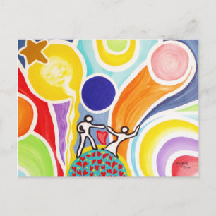 Dancing On Moonbeams Postcard