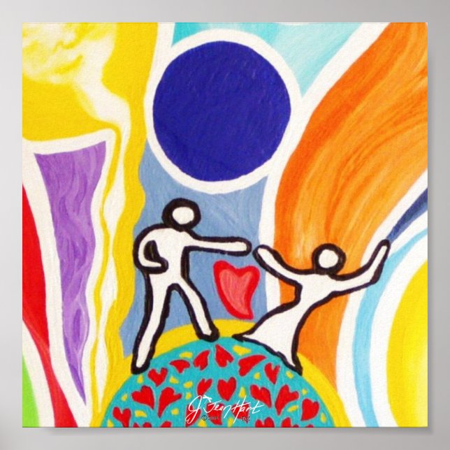 Dancing On Moonbeams Poster (Front)