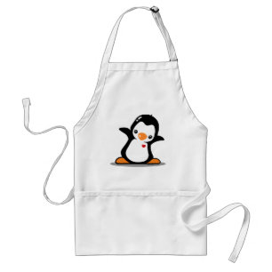 Dancing Penguin Apron