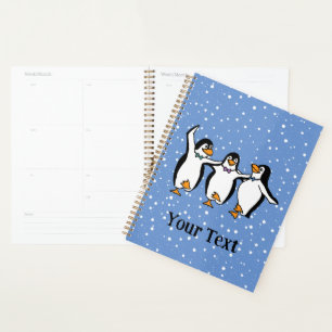 Dancing Penguins Design Planner Organiser