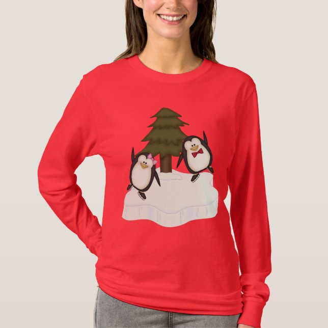 Dancing Penguins T-Shirt (Front)