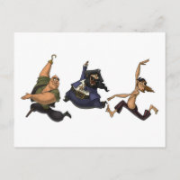 Dancing Pirates Postcard