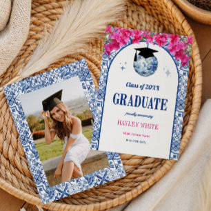 Dancing Queen Disco Ball Class of 2026 Graduation Announcement