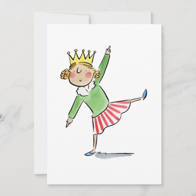 Dancing Queen Invitation (Front)