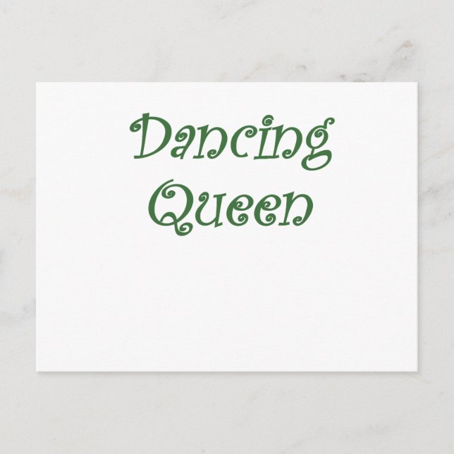 Dancing Queen Postcard (Front)