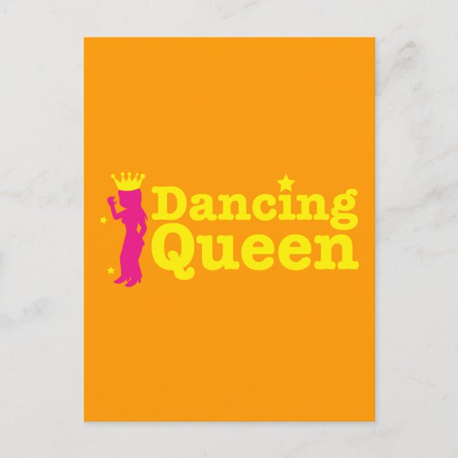 Dancing Queen Postcard (Front)