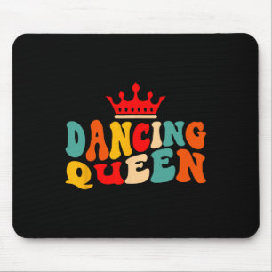 Dancing Queen Retro 70s Disco Themed 70's Lover Wo Mouse Mat