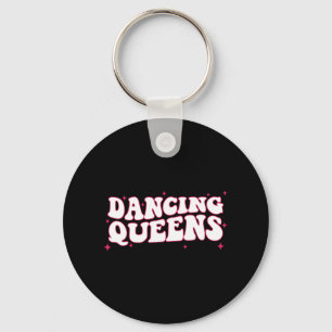 Dancing Queen Retro Bridesmaids 70’s Disco Bachelo Key Ring