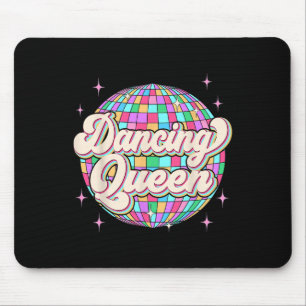 Dancing Queen Shirt Vintage Dancing 70s Kids Girl Mouse Mat
