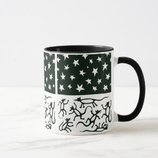 Dancing Rats under a Star-Filled Night Mug