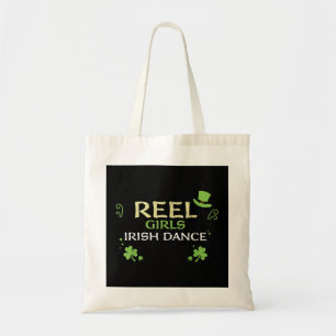 Dancing Reel Girls Irish Dance  St. Patrick's Day  Tote Bag